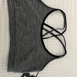 4 Laps Sports Bra Gray Women's Sports Bra